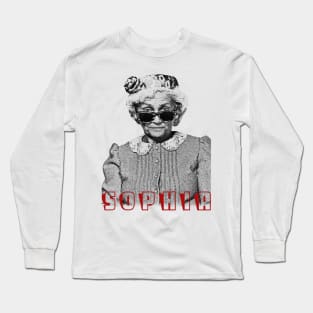 sophia golden girls visual art Long Sleeve T-Shirt